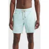 Fair Harbor The Bayberry Swim Trunks In Blue