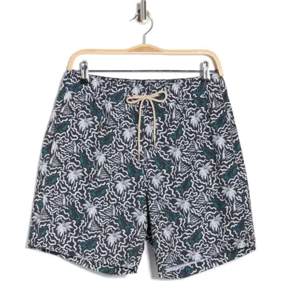 Fair Harbor The Bayberry Swim Trunks In Multi