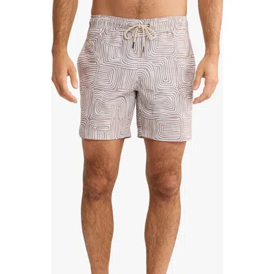Fair Harbor The Bayberry Swim Trunks In Multi