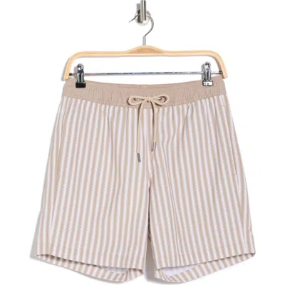 Fair Harbor The Bayberry Swim Trunks In Neutral