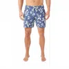 Fair Harbor The Bayberry Trunk In Navy Floral In Blue