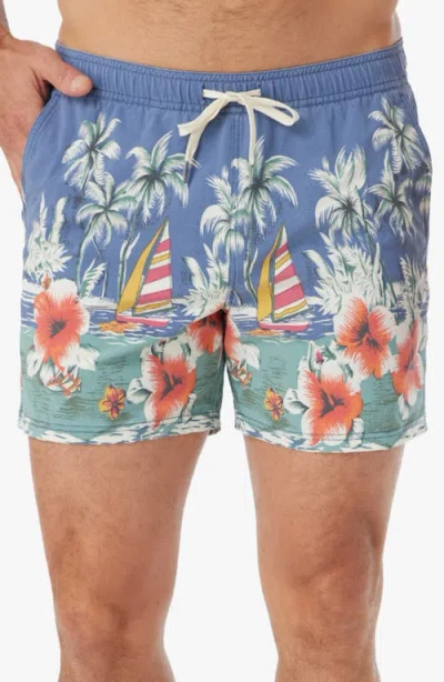 Fair Harbor The Bungalow Water Repellent Swim Trunks