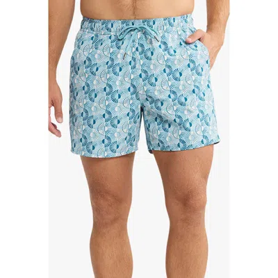 Fair Harbor The Bungalow Water Repellent Swim Trunks In Multi