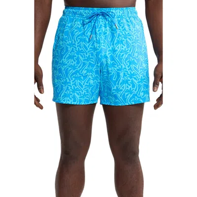 Fair Harbor The Bungalow Water Repellent Swim Trunks In Multi