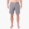 Fair Harbor One Lined Pull-on Shorts In Grey In Gray