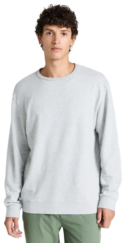 Fair Harbor The Saltaire Crew Neck In Heather Grey