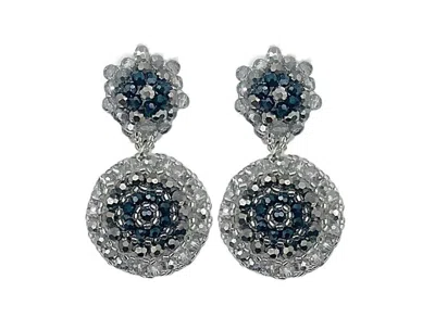 Fairchild Baldwin Women's Amelia Earrings Crystal Silver