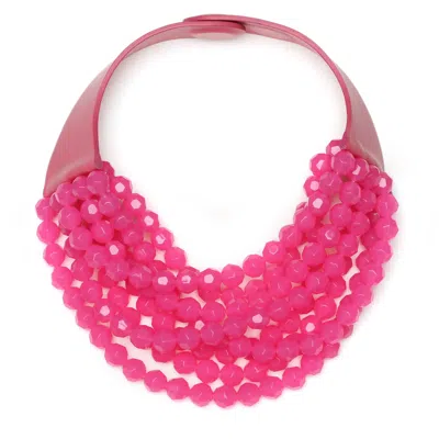 Fairchild Baldwin Women's Bella Bright Pink Necklace