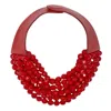 Fairchild Baldwin Women's Bella Lipstick Red Necklace In Red