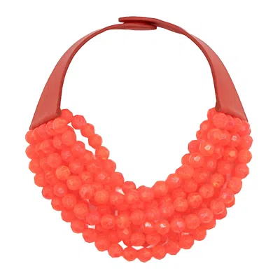 Fairchild Baldwin Women's Bella Orange Punch Necklace