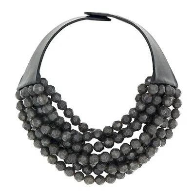 Fairchild Baldwin Women's Black Bella Anthracite Necklace