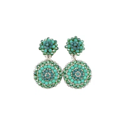 Fairchild Baldwin Women's Blue Amelia Soft Aqua Earrings
