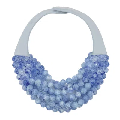 Fairchild Baldwin Women's Blue Gradated Bella Ischia Cornflower Necklace