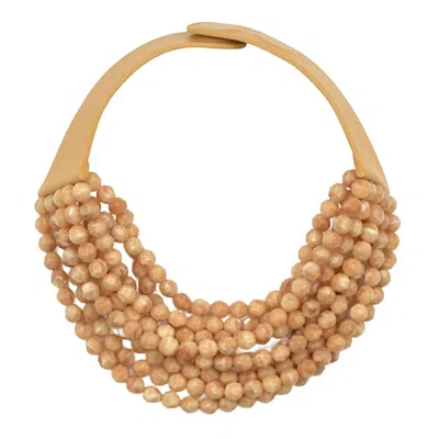 Fairchild Baldwin Women's Brown Medium Bella Summer Camel Necklace