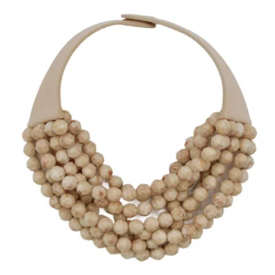 Fairchild Baldwin Women's Brown / Neutrals Bella Champagne Horn Necklace