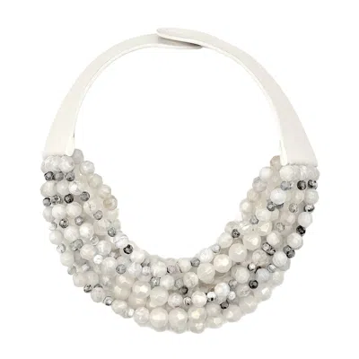 Fairchild Baldwin Women's Chelsea Pearlized White Necklace