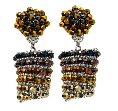 Fairchild Baldwin Women's Dangle Earrings Copper Gold