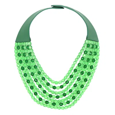 Fairchild Baldwin Women's Erica Palm Green Necklace