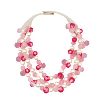 Fairchild Baldwin Women's Gisella Pink Blush Necklace
