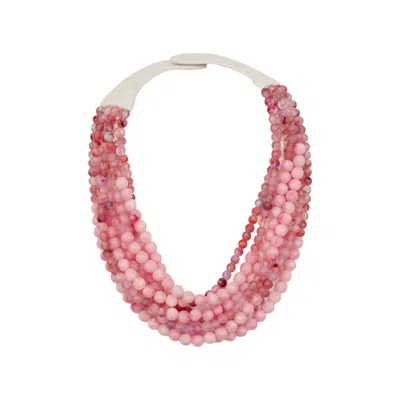 Fairchild Baldwin Women's Helena Carnation Pink Necklace