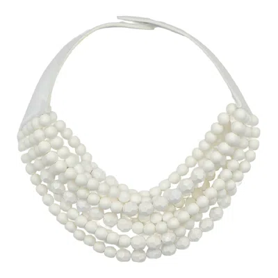 Fairchild Baldwin Women's Marbella Pure White Necklace