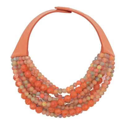 Fairchild Baldwin Women's Marcella Tropical Orange Necklace