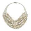 Fairchild Baldwin Women's Neutrals Bella Marble Stone Necklace In Neutral