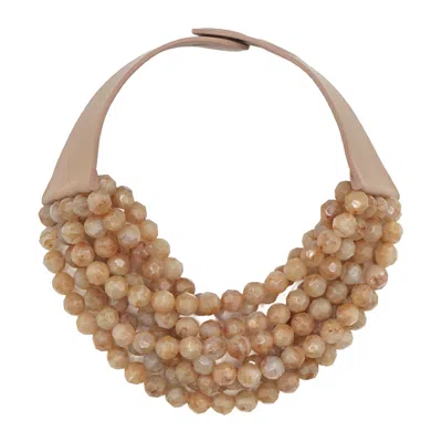 Fairchild Baldwin Women's Neutrals / Brown Bella Alabaster Necklace