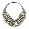 Fairchild Baldwin Women's Neutrals / Grey Bella Holiday Grigio Necklace In Gray
