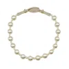 Fairchild Baldwin Women's Neutrals / White Bardot Pearl In Gold