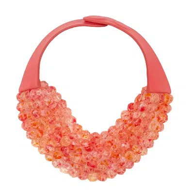 Fairchild Baldwin Women's Orange Transparent Bella Ibiza Necklace