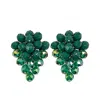 Fairchild Baldwin Women's Pear Earrings Emerald Green In Green