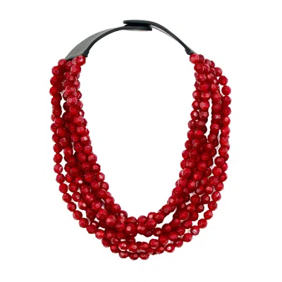 Fairchild Baldwin Women's Red Helena Ruby Necklace
