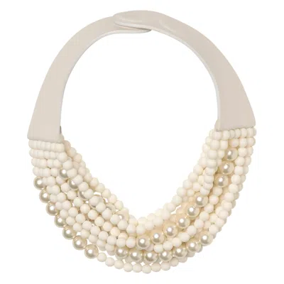 Fairchild Baldwin Women's White Marcella Cream Pearl Necklace