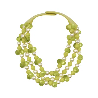 Fairchild Baldwin Women's Yellow Gisella Chartreuse Necklace