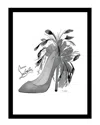 Fairchild Paris Venice Beach Collections Christian Louboutin Feather Pumps Framed Print Wall Art