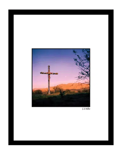 FAIRCHILD CROSS IN THE DESERT WALL ART BY STEVEN A. HELLER