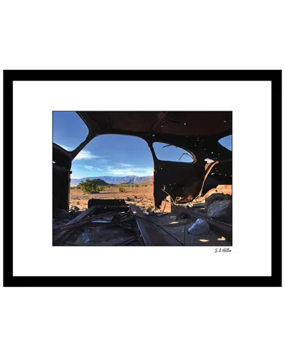 Fairchild Desert Abandoned Car Wall Art By Steven A. Heller