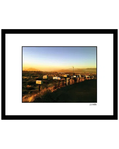 FAIRCHILD DESERT MAILBOXES WALL ART BY STEVEN A. HELLER