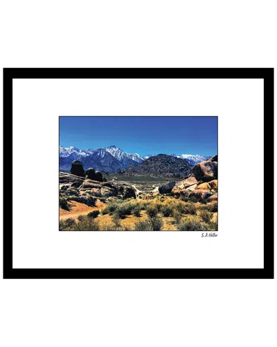 FAIRCHILD DESERT MOUNTAINS WALL ART BY STEVEN A. HELLER