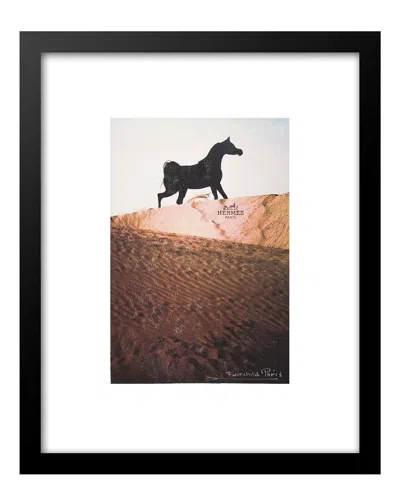 FAIRCHILD HERMÈS HORSE ON THE HORIZON FRAMED PRINT WALL ART