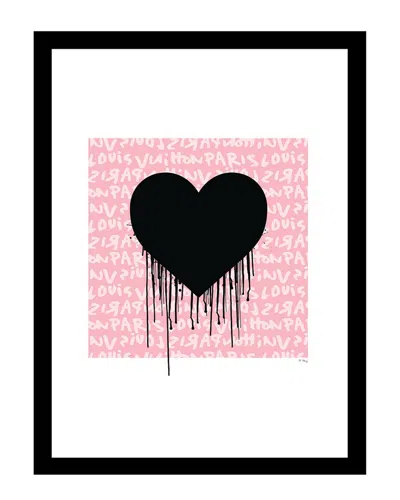 Fairchild Paris Venice Beach Collections Louis Vuitton Heart Framed Print Wall Art
