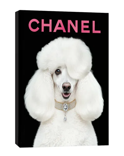 Fairchild Paris Bedazzled Chanel Poodle Wall Art
