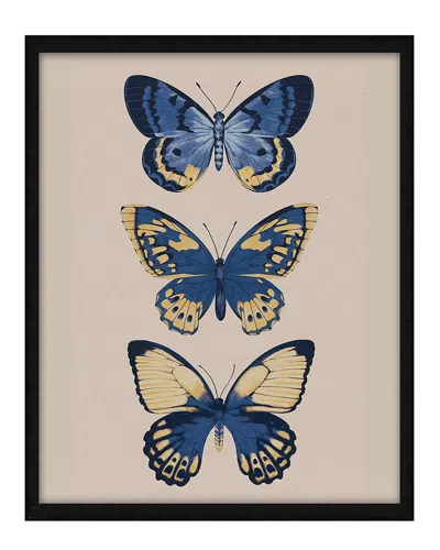 Fairchild Paris Butterfly Trio By Kristie Millan Wall Art