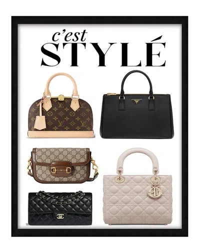 Fairchild Paris C'est Style Fashion Bags Wall Art