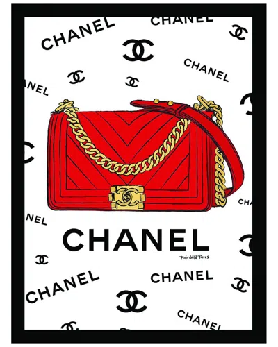FAIRCHILD PARIS CHANEL BAG FRAMED PRINT