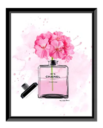 Fairchild Paris CHANEL シャネル N°5 ポスター アート Fairchild Paris Chanel No5 Floral Perfume Bottle Wall Art | ModeSens