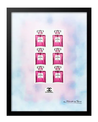 Fairchild Paris Chanel No5 Perfume Bottles Wall Art
