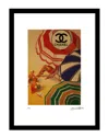 Fairchild Paris Chanel Vintage Beach Umbrellas Wall Art