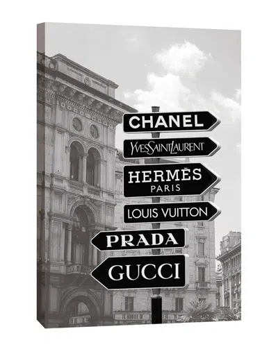 Fairchild Paris Fashion Legends Street Signs Wall Art